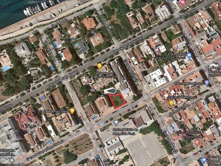 Plot for Sale in Ciutadella De Menorca