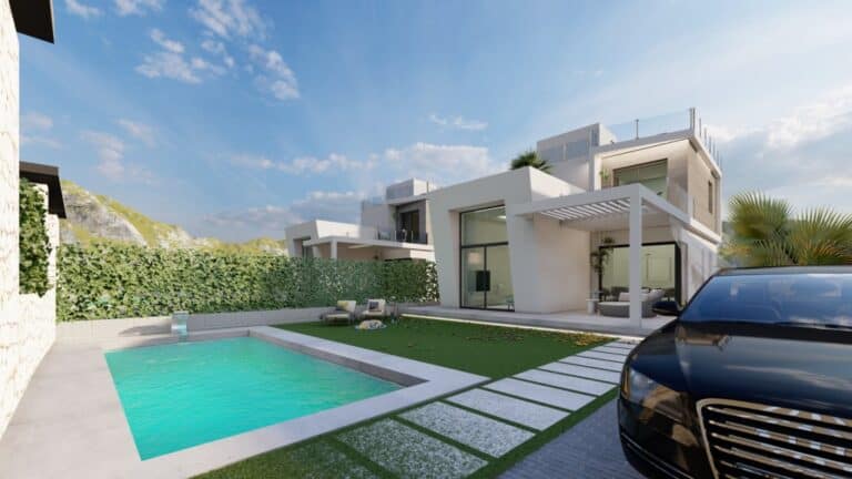 Last villas for sale in Finestrat near golf