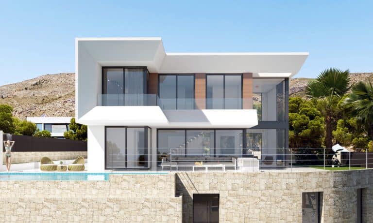 Super de luxe sea view villa for sale in Finestrat
