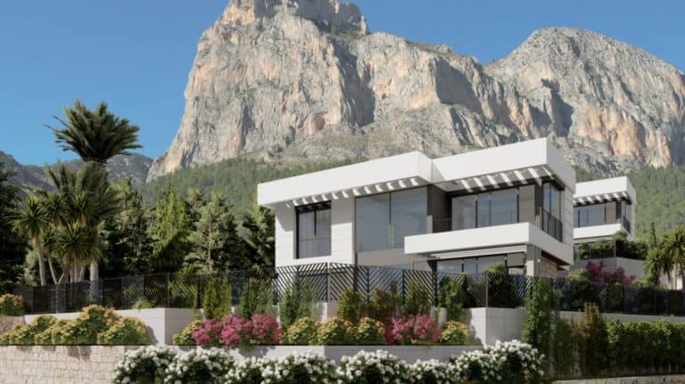 4 bedroom villas for sale in Polop