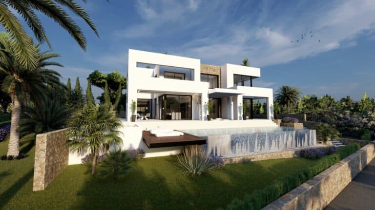 Cool new build villa for sale in Benissa