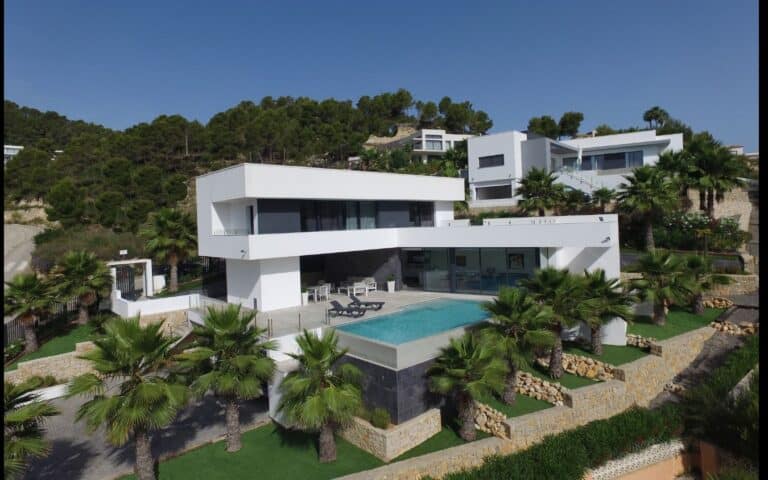 Impressive modern luxury villa with sea views for sale in Javea