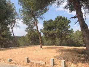 Flat plot for sale in Moraira