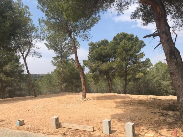 Flat plot for sale in Moraira