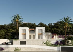 Villa project with fantastic sea view for sale in Benissa