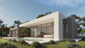 Project for single-storey villa for sale in Calpe