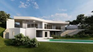 Modern sea view villa in Javea - completion end 2025